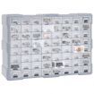 Multi-drawer Organiser with 64 Drawers 52x16x37.5 cm