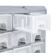 Multi-drawer Organiser with 64 Drawers 52x16x37.5 cm