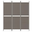 3-Panel Room Divider Anthracite 150x200 cm Fabric