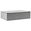 Storage Box Fabric 70x40x18 cm Grey