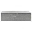 Storage Box Fabric 70x40x18 cm Grey