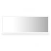 Bathroom Mirror White 90x10.5x37 cm Engineered Wood