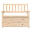 Bench 112.5x51.5x96.5 cm Solid Wood Pine