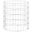 Circular Gabion Pole Galvanised Steel Ø50x50 cm