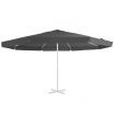 Replacement Fabric for Outdoor Parasol Anthracite 500 cm