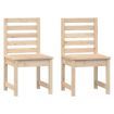 Garden Chairs 2 pcs 40.5x48x91.5 cm Solid Wood Pine