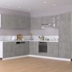 Hanging Cabinet Concrete Grey 80x31x60 cm Engineered Wood