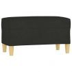 Bench Black 70x35x41 cm Fabric