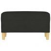 Bench Black 70x35x41 cm Fabric