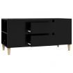 TV Cabinet Black 102x44.5x50 cm Engineered Wood