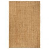 Rug Rectangular Natural 80x160 cm Jute