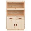 Highboard 67x40x108.5 cm Solid Wood Pine