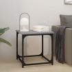 Side Table Grey Sonoma 40x40x40 cm Engineered Wood