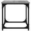 Side Table Grey Sonoma 40x40x40 cm Engineered Wood