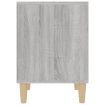 Bedside Cabinet Grey Sonoma 40x35x50 cm