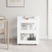 Kitchen Trolley White 60x45x80 cm Engineered Wood