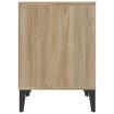 Bedside Cabinet Sonoma Oak 40x35x50 cm