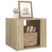 Bedside Table Sonoma Oak 41x40x36 cm Engineered Wood