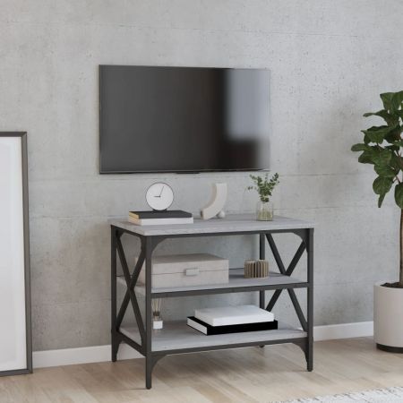 TV Cabinet Grey Sonoma 60x40x50 cm Engineered Wood