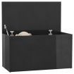 Storage Chest High Gloss Grey 84x42x46 cm Engineered Wood