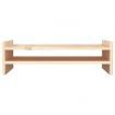 Monitor Stand 50x27x15 cm Solid Wood Pine