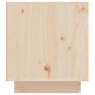 TV Cabinet 110x35x40.5 cm Solid Wood Pine