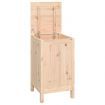 Laundry Box 44x44x76 cm Solid Wood Pine