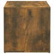 Box Drawer Smoked Oak 40.5x40x40 cm Engineered Wood