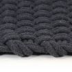 Rug Rectangular Anthracite 180x250 cm Cotton