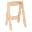 Stools 2 pcs 40x40x60 cm Solid Wood Pine