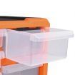 Multi-drawer Organiser with 60 Drawers 38x16x47.5 cm