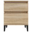 Bedside Cabinet Sonoma Oak 40x35x50 cm