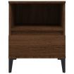 Bedside Cabinets 2 pcs Brown Oak 40x35x50 cm