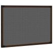 Extendable Insect Screen for Windows Brown (100-193)x75 cm