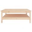 Coffee Table 100x100x40 cm Solid Wood Pine