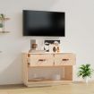 TV Cabinet 90x40x60 cm Solid Wood Pine