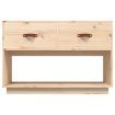 TV Cabinet 90x40x60 cm Solid Wood Pine