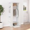 Hallway Cabinet White 97.5x37x99 cm Engineered Wood