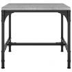 Coffee Table Grey Sonoma 50x50x35 cm Engineered Wood