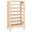 Wine Rack 61.5x30x107.5 cm Solid Wood Pine