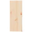 Wine Cabinet 62x25x62 cm Solid Wood Pine