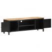 TV Cabinet 120x30x40 cm Solid Rough Mango Wood