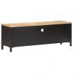 TV Cabinet 120x30x40 cm Solid Rough Mango Wood