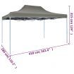 Professional Folding Party Tent 3x4 m Steel Anthracite