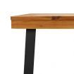 Garden Table 200x100x75 cm Solid Wood Acacia