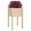 Garden Planter 50x50x70 cm Solid Pinewood