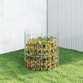 Garden Composter Ø50x50 cm Galvanised Steel