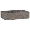 Sink 45x30x12 cm Marble High Gloss Grey