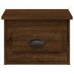 Wall-mounted Bedside Cabinets 2 pcs Brown Oak 41.5x36x28cm