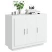 Sideboard White 92x35x75 cm Engineered Wood